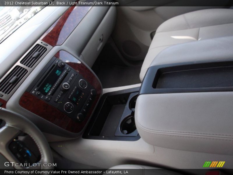 Black / Light Titanium/Dark Titanium 2012 Chevrolet Suburban LT