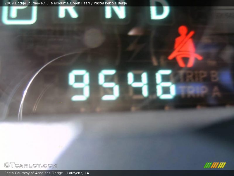 Melbourne Green Pearl / Pastel Pebble Beige 2009 Dodge Journey R/T