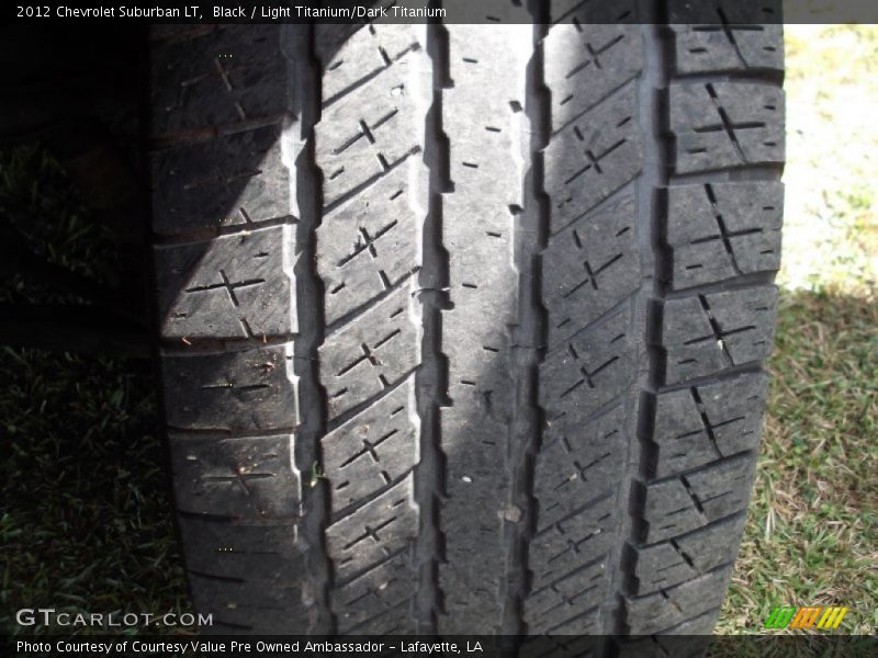 Black / Light Titanium/Dark Titanium 2012 Chevrolet Suburban LT