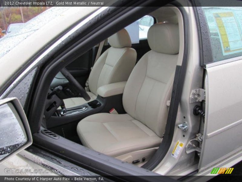 Gold Mist Metallic / Neutral 2012 Chevrolet Impala LTZ