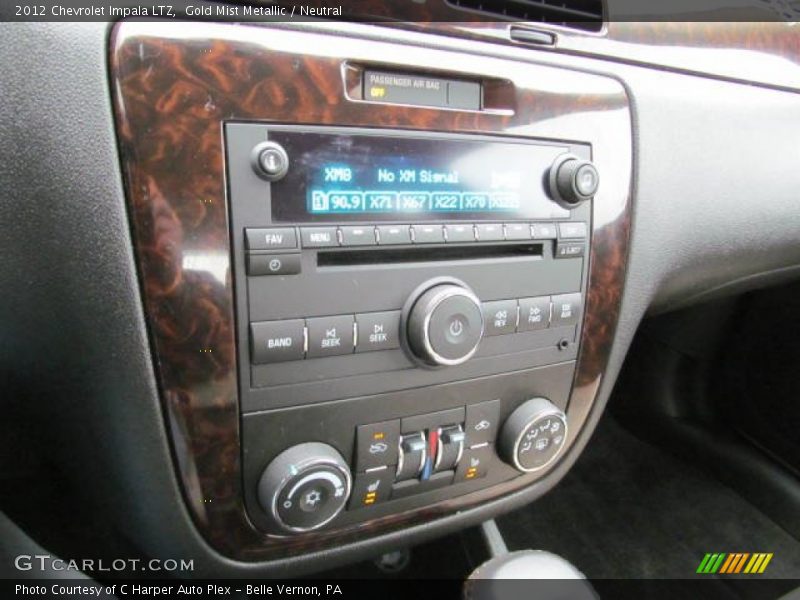 Gold Mist Metallic / Neutral 2012 Chevrolet Impala LTZ