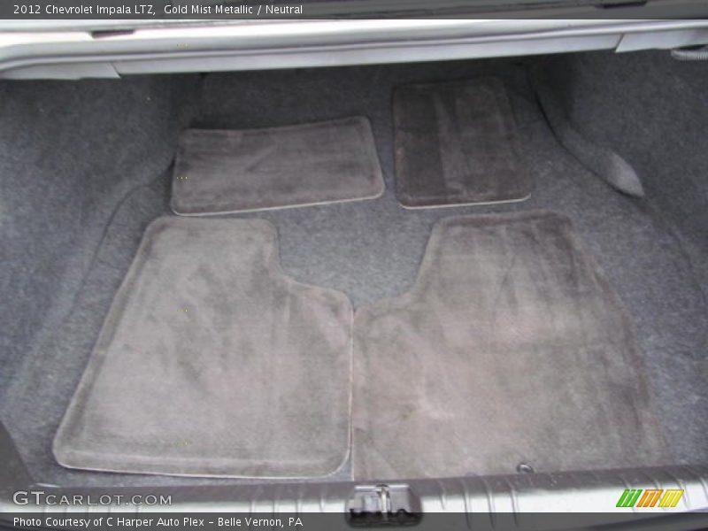 Gold Mist Metallic / Neutral 2012 Chevrolet Impala LTZ