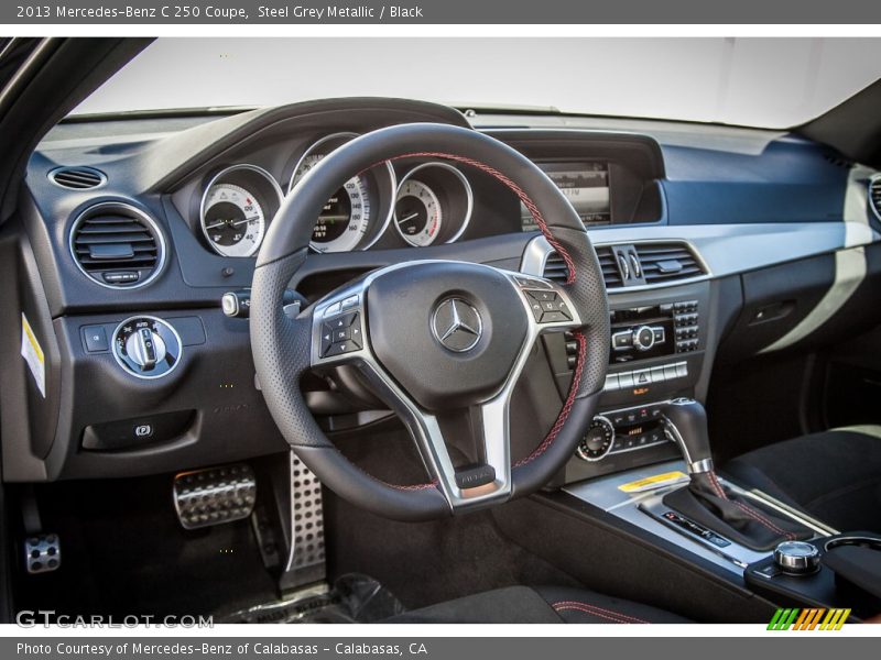 Dashboard of 2013 C 250 Coupe