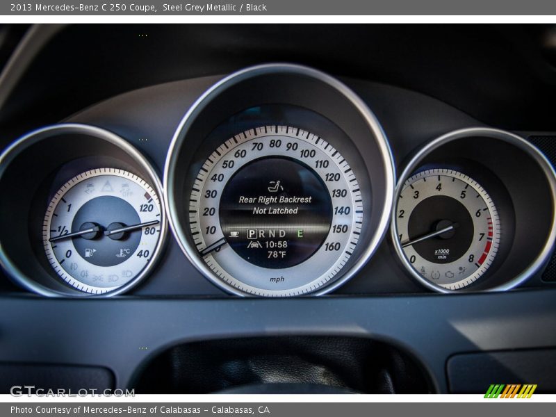  2013 C 250 Coupe 250 Coupe Gauges
