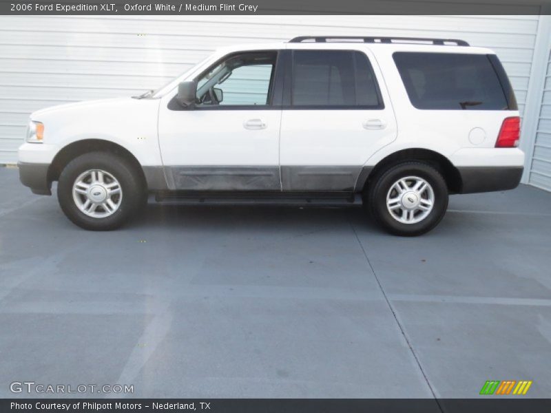 Oxford White / Medium Flint Grey 2006 Ford Expedition XLT