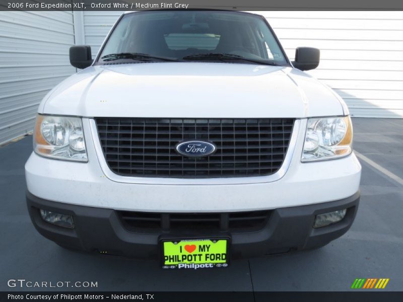 Oxford White / Medium Flint Grey 2006 Ford Expedition XLT