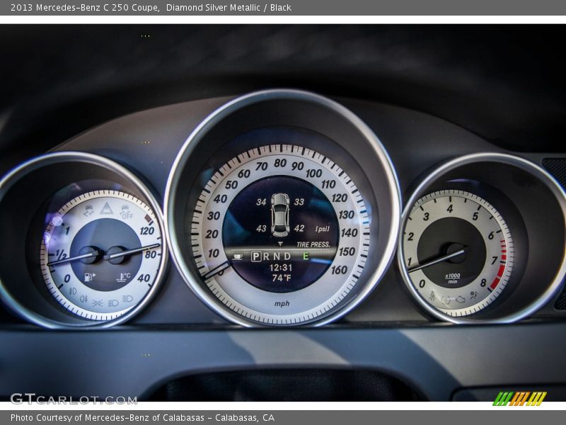  2013 C 250 Coupe 250 Coupe Gauges