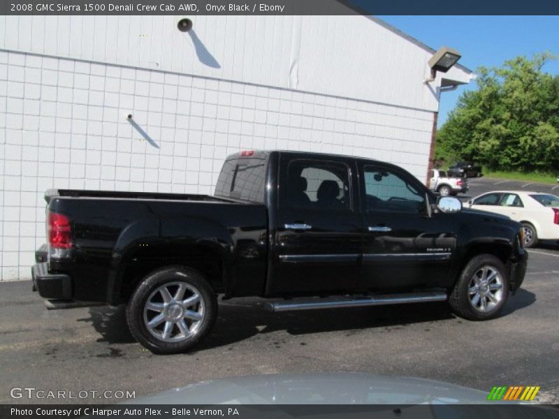 Onyx Black / Ebony 2008 GMC Sierra 1500 Denali Crew Cab AWD