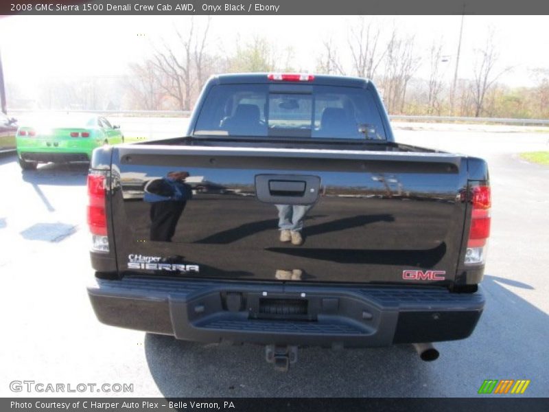Onyx Black / Ebony 2008 GMC Sierra 1500 Denali Crew Cab AWD