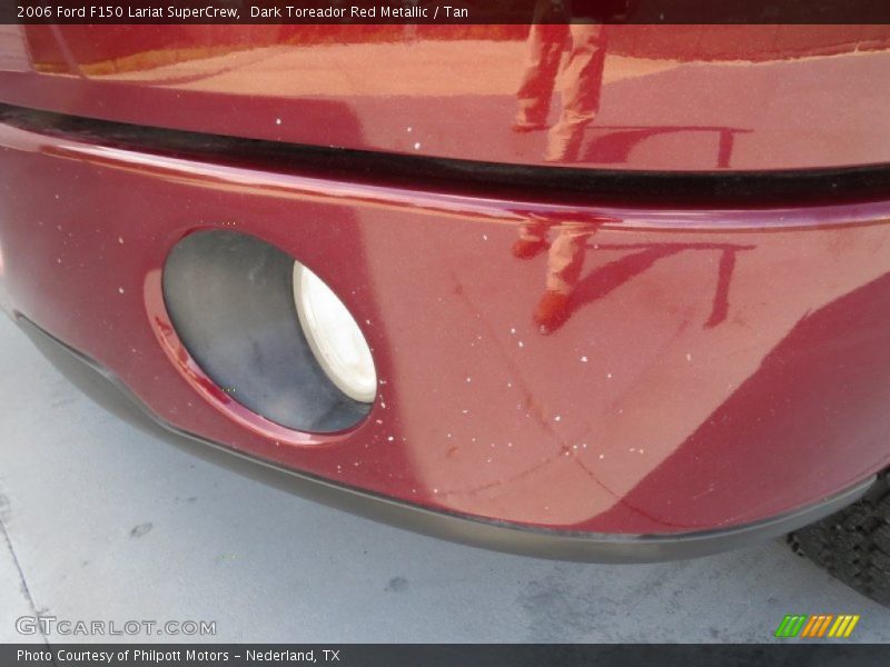 Dark Toreador Red Metallic / Tan 2006 Ford F150 Lariat SuperCrew
