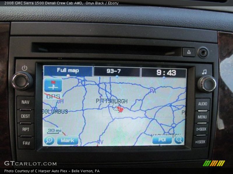 Onyx Black / Ebony 2008 GMC Sierra 1500 Denali Crew Cab AWD