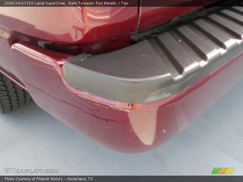 Dark Toreador Red Metallic / Tan 2006 Ford F150 Lariat SuperCrew