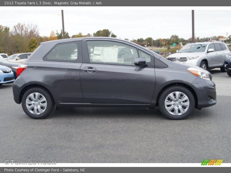  2013 Yaris L 3 Door Magnetic Gray Metallic