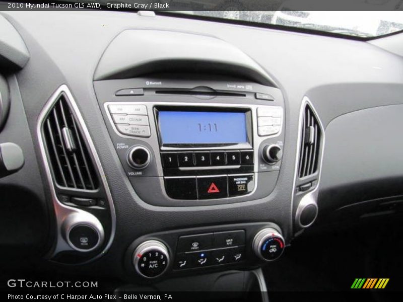 Controls of 2010 Tucson GLS AWD