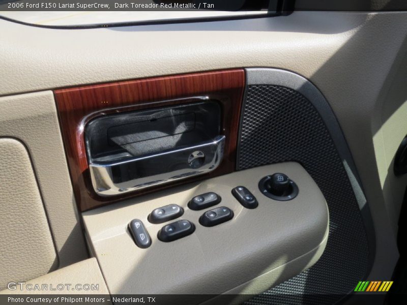 Dark Toreador Red Metallic / Tan 2006 Ford F150 Lariat SuperCrew