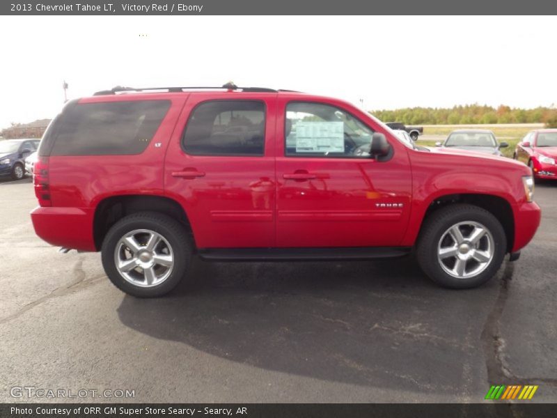 Victory Red / Ebony 2013 Chevrolet Tahoe LT