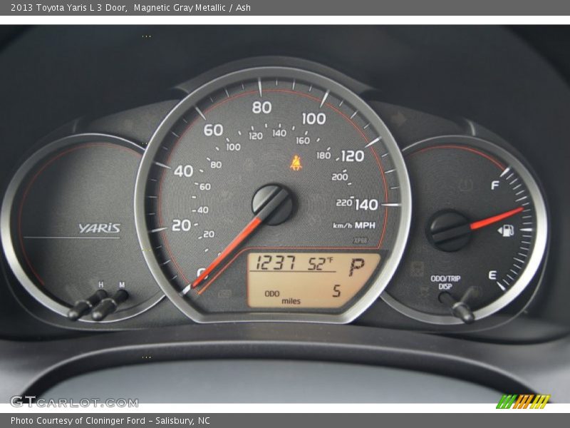  2013 Yaris L 3 Door L 3 Door Gauges
