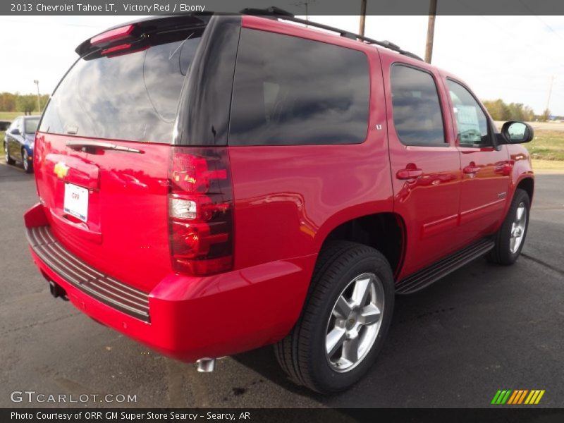 Victory Red / Ebony 2013 Chevrolet Tahoe LT