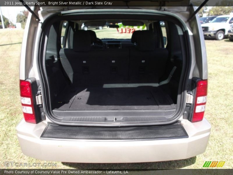 Bright Silver Metallic / Dark Slate Gray 2011 Jeep Liberty Sport