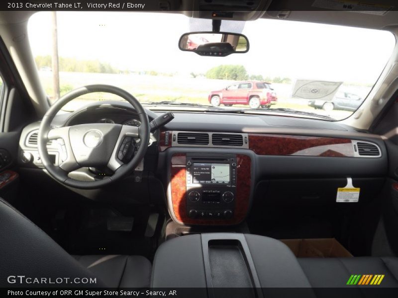 Victory Red / Ebony 2013 Chevrolet Tahoe LT