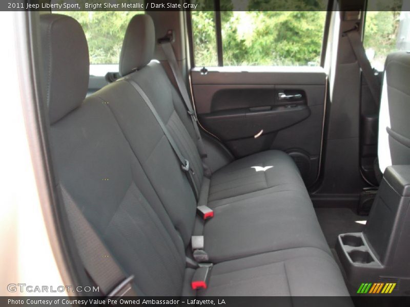 Bright Silver Metallic / Dark Slate Gray 2011 Jeep Liberty Sport