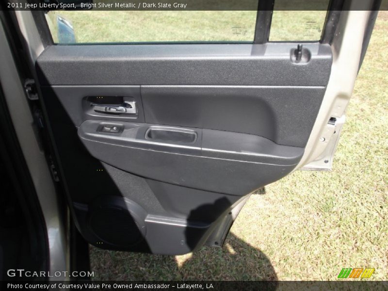 Bright Silver Metallic / Dark Slate Gray 2011 Jeep Liberty Sport
