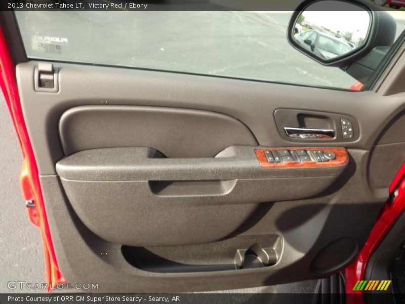 Victory Red / Ebony 2013 Chevrolet Tahoe LT