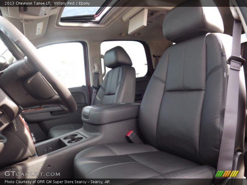 Victory Red / Ebony 2013 Chevrolet Tahoe LT