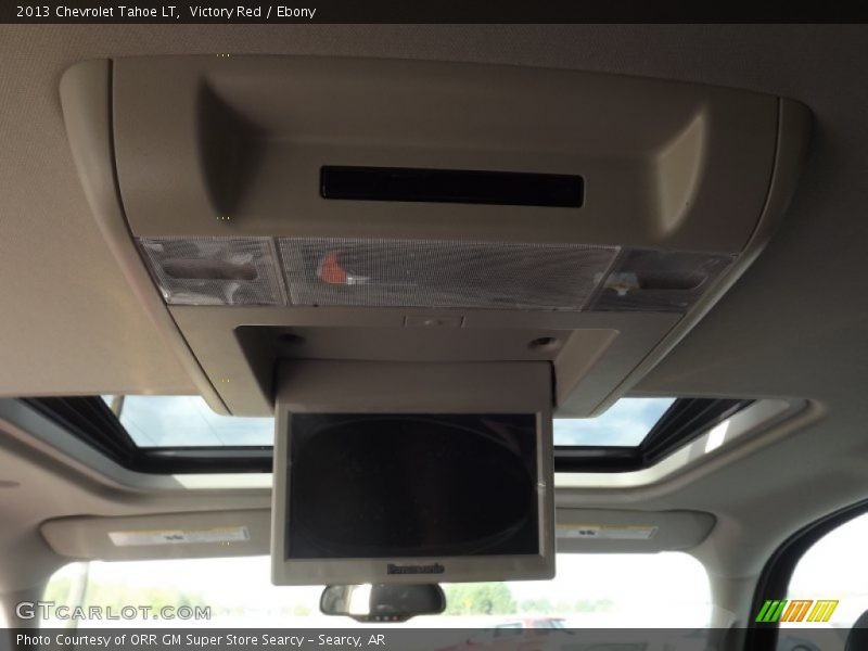 Victory Red / Ebony 2013 Chevrolet Tahoe LT
