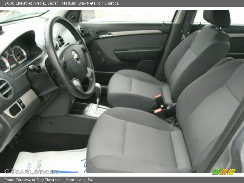 Medium Gray Metallic / Charcoal 2008 Chevrolet Aveo LS Sedan