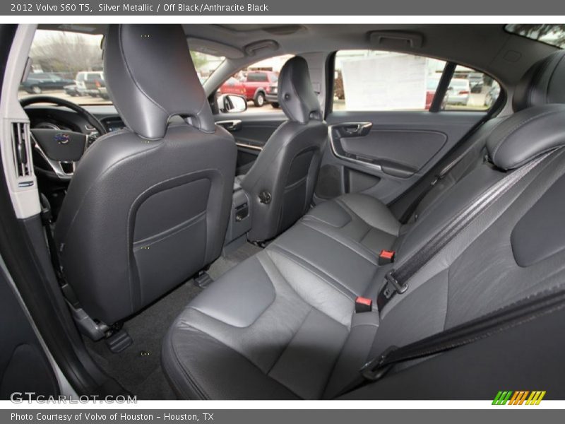 Silver Metallic / Off Black/Anthracite Black 2012 Volvo S60 T5