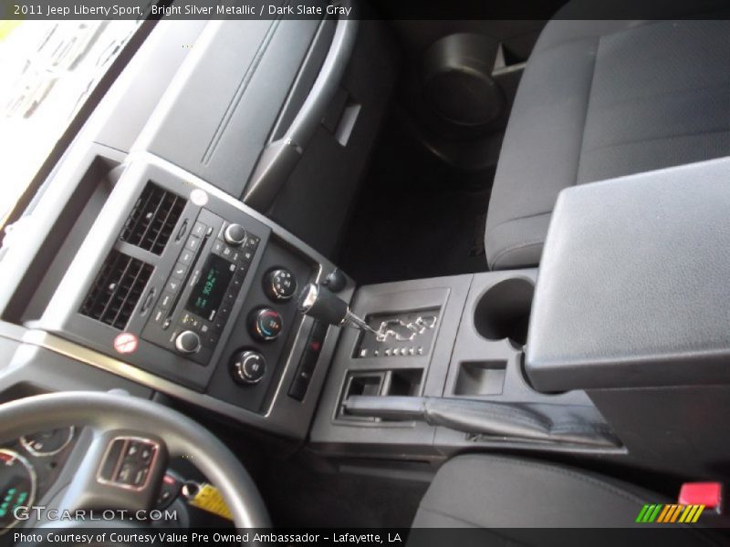 Bright Silver Metallic / Dark Slate Gray 2011 Jeep Liberty Sport