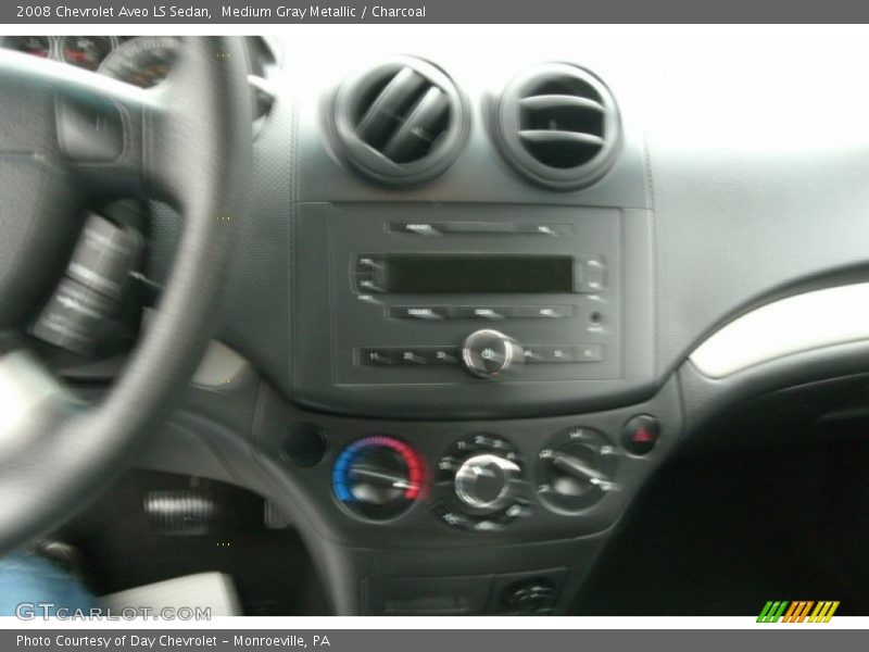 Medium Gray Metallic / Charcoal 2008 Chevrolet Aveo LS Sedan