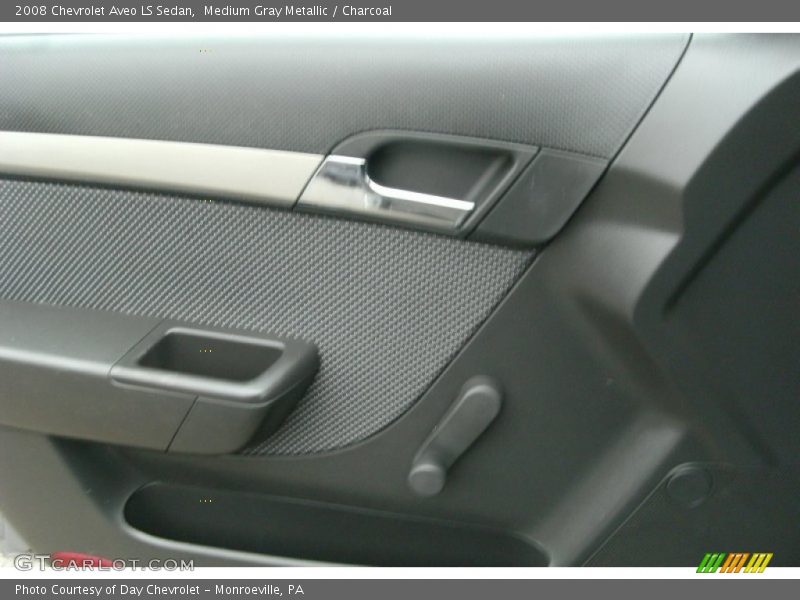 Medium Gray Metallic / Charcoal 2008 Chevrolet Aveo LS Sedan