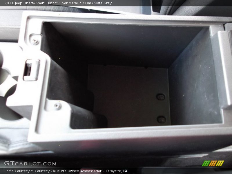 Bright Silver Metallic / Dark Slate Gray 2011 Jeep Liberty Sport