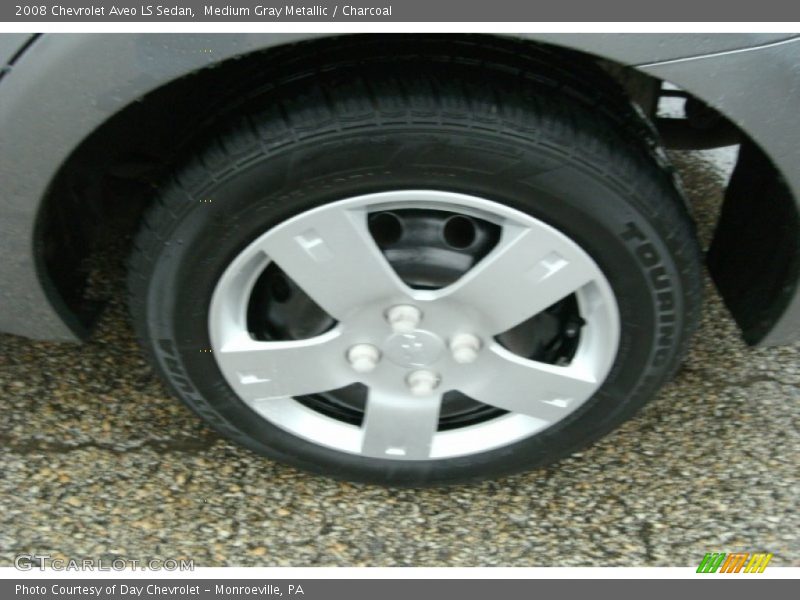 Medium Gray Metallic / Charcoal 2008 Chevrolet Aveo LS Sedan