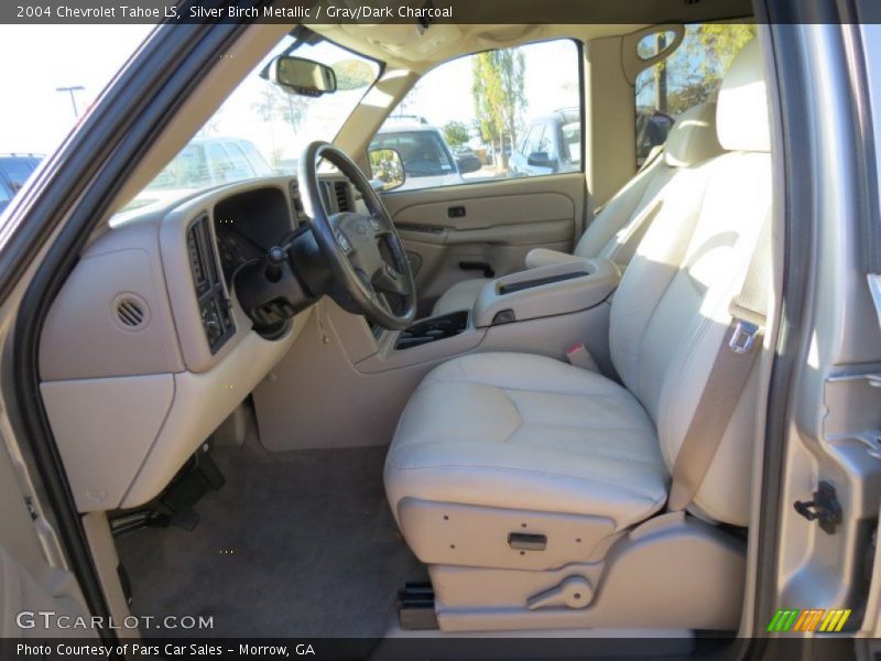 Silver Birch Metallic / Gray/Dark Charcoal 2004 Chevrolet Tahoe LS