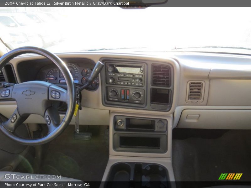Silver Birch Metallic / Gray/Dark Charcoal 2004 Chevrolet Tahoe LS