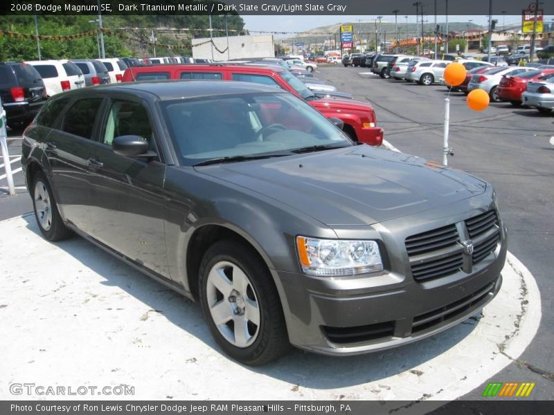 Dark Titanium Metallic / Dark Slate Gray/Light Slate Gray 2008 Dodge Magnum SE