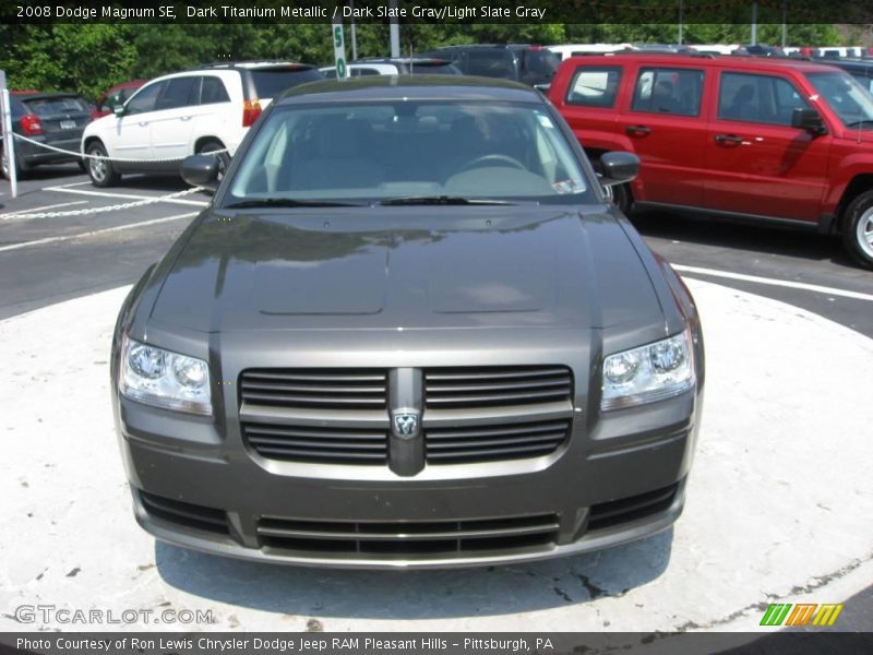 Dark Titanium Metallic / Dark Slate Gray/Light Slate Gray 2008 Dodge Magnum SE