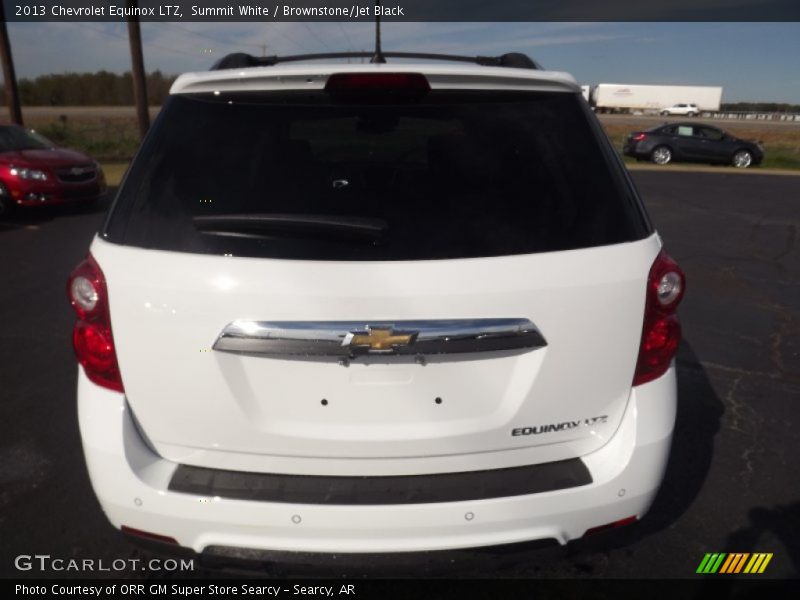 Summit White / Brownstone/Jet Black 2013 Chevrolet Equinox LTZ