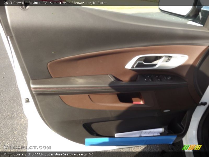 Summit White / Brownstone/Jet Black 2013 Chevrolet Equinox LTZ