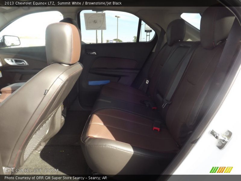 Summit White / Brownstone/Jet Black 2013 Chevrolet Equinox LTZ
