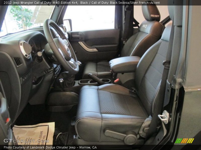  2012 Wrangler Call of Duty: MW3 Edition 4x4 Call of Duty: Black Sedosa/Silver French-Accent Interior
