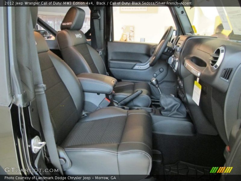  2012 Wrangler Call of Duty: MW3 Edition 4x4 Call of Duty: Black Sedosa/Silver French-Accent Interior