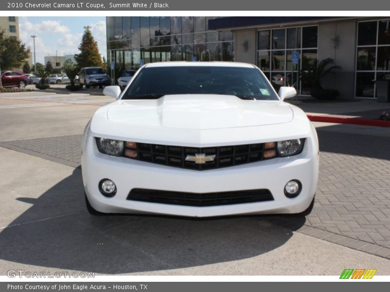 Summit White / Black 2010 Chevrolet Camaro LT Coupe