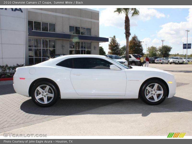 Summit White / Black 2010 Chevrolet Camaro LT Coupe