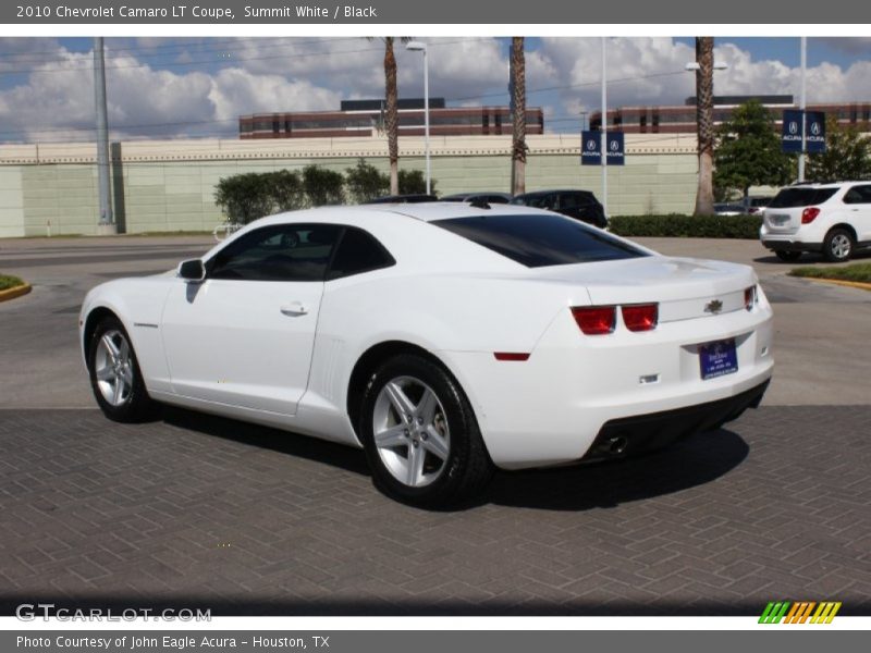 Summit White / Black 2010 Chevrolet Camaro LT Coupe