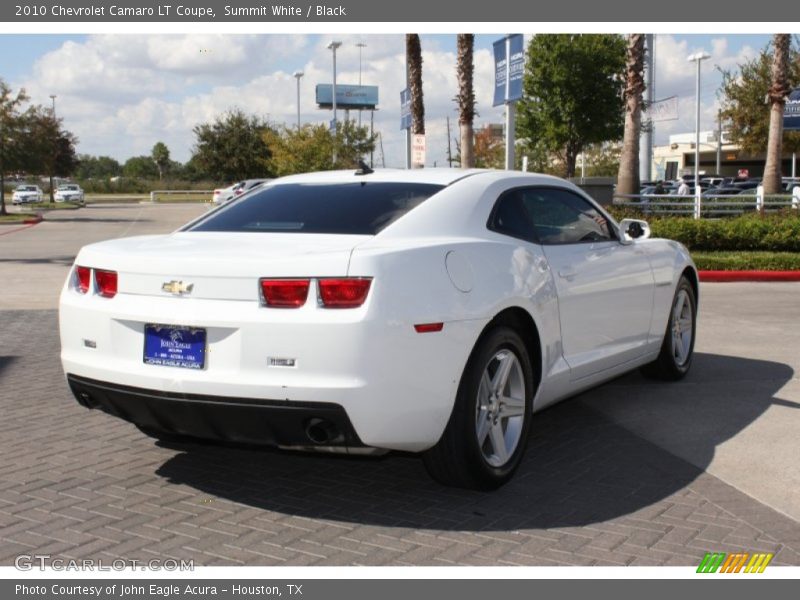 Summit White / Black 2010 Chevrolet Camaro LT Coupe