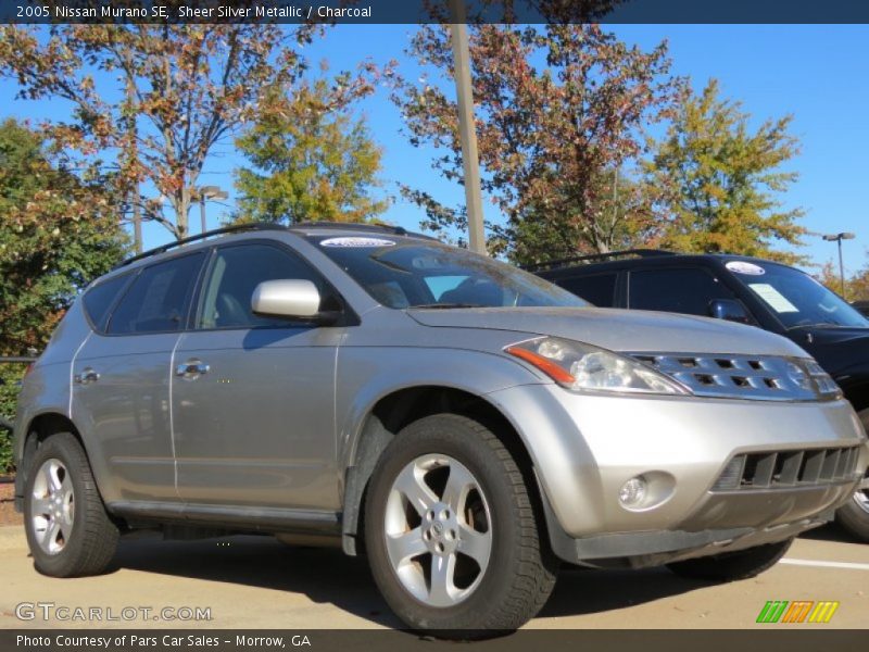 Sheer Silver Metallic / Charcoal 2005 Nissan Murano SE